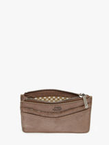 Kaarthouder Leder Mila louise Bruin vintage 3570X-vue-porte